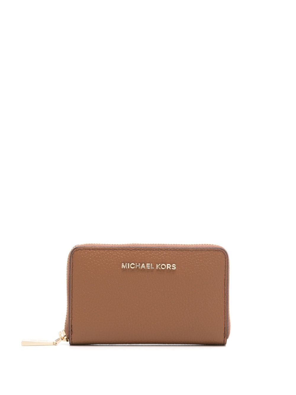 Michael Michael Kors zipped leather card holder - Brown von Michael Michael Kors