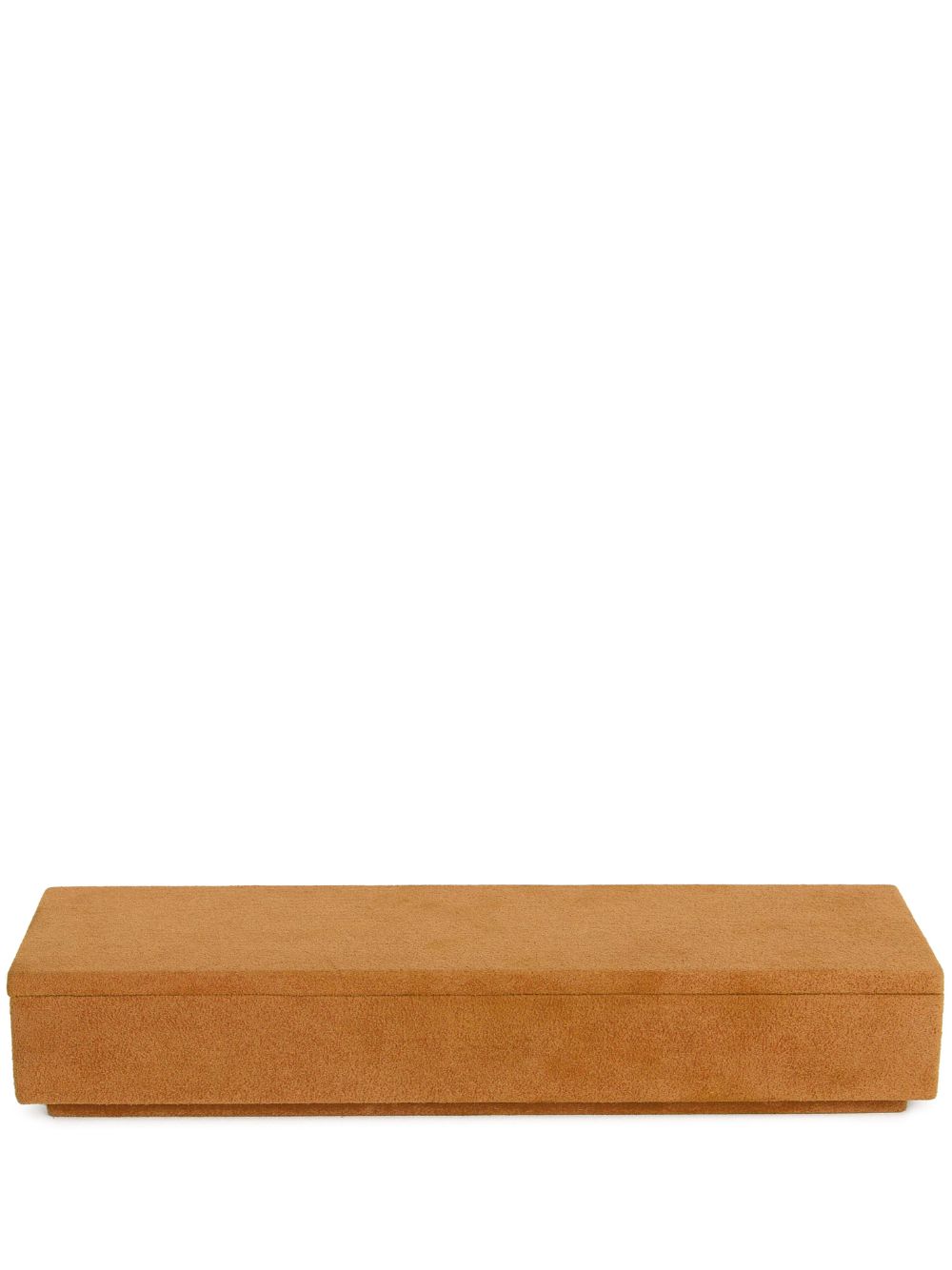 Michael Verheyden suede penbox (7cm x 2.5cm) - Brown von Michael Verheyden