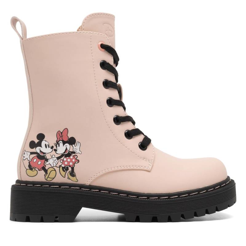 Schnürstiefeletten Mickey&Friends AW23-22DSTC Rosa von Mickey&Friends