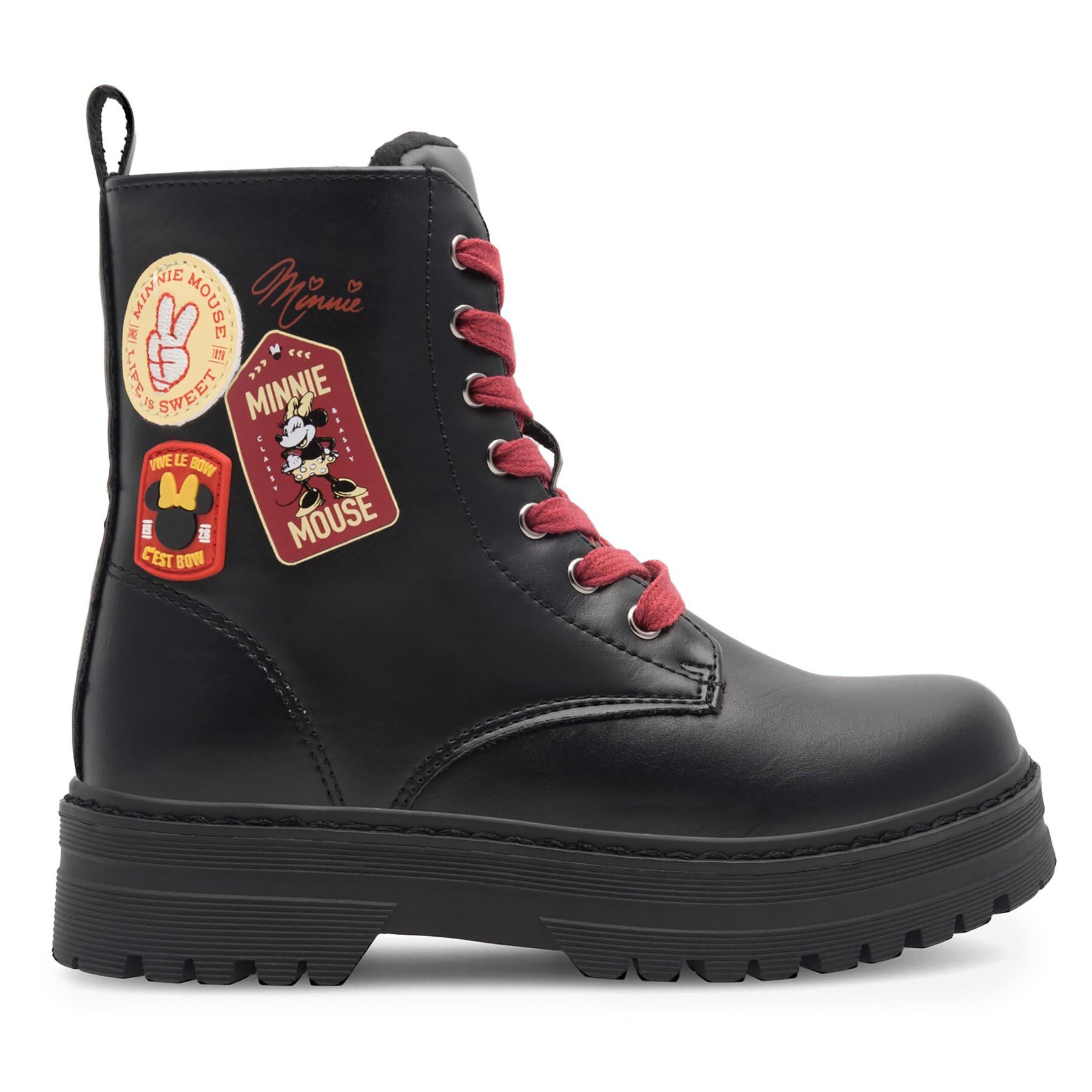 Schnürstiefeletten Mickey&Friends AW23-30DSTC Schwarz Schnürstiefeletten Mickey&Friends AW23-30DSTC Schwarz von Mickey&Friends
