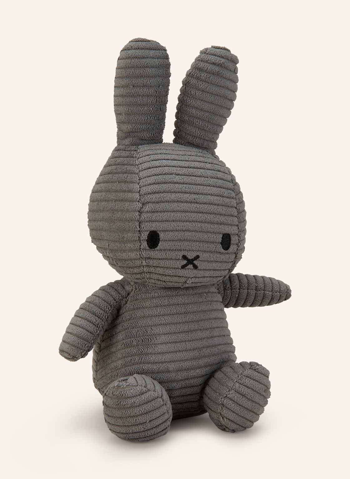 Miffy Kaninchen-Kuscheltier grau von Miffy