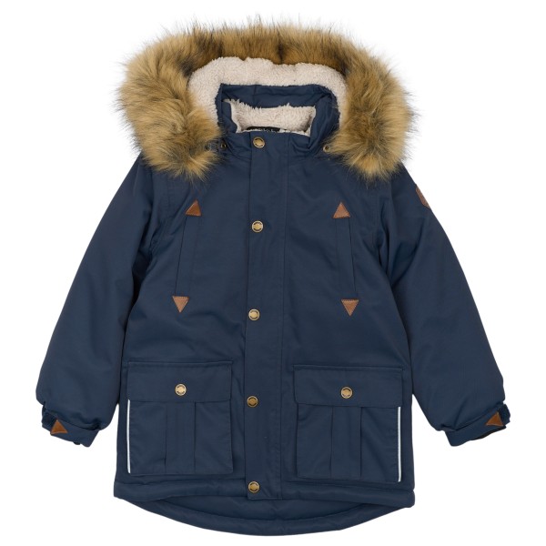 Mikk-Line - Boy's Twill Nylon Parca - Parka Gr 128;134;140;146;152 blau;grün von Mikk-Line