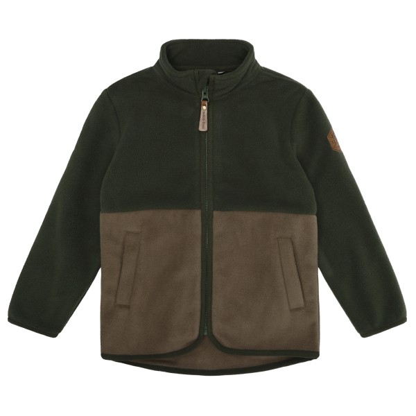 Mikk-Line - Kid's Fleece Jacket Recycled - Fleecejacke Gr 104;110;116;122;128;134;140;146;152;80;98 braun;oliv von Mikk-Line