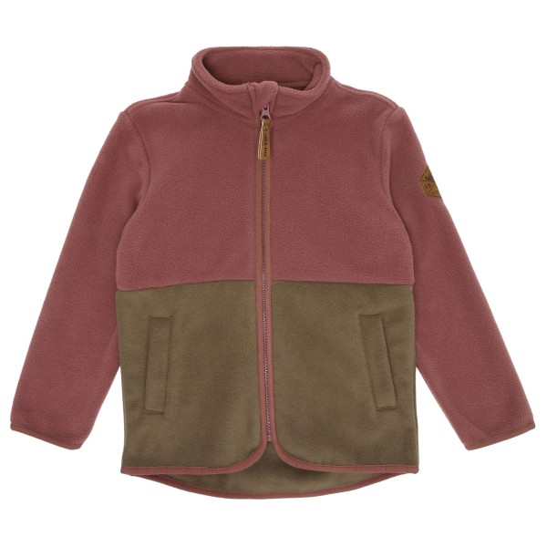 Mikk-Line - Kid's Fleece Jacket Recycled - Fleecejacke Gr 104 braun von Mikk-Line