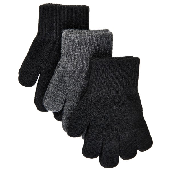 Mikk-Line - Kid's Magic Gloves 3 Pack - Handschuhe Gr 4-7 Years;8-16 Years oliv;schwarz von Mikk-Line