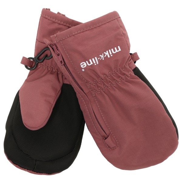 Mikk-Line - Kid's Nylon Mittens - Handschuhe Gr 122/128 braun von Mikk-Line