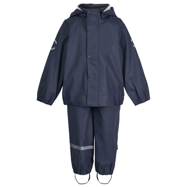 Mikk-Line - Kid's PU Rain w. Suspension Recycled Gr 104 blau von Mikk-Line