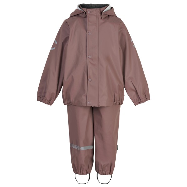 Mikk-Line - Kid's PU Rain w. Suspension Recycled Gr 104 braun von Mikk-Line