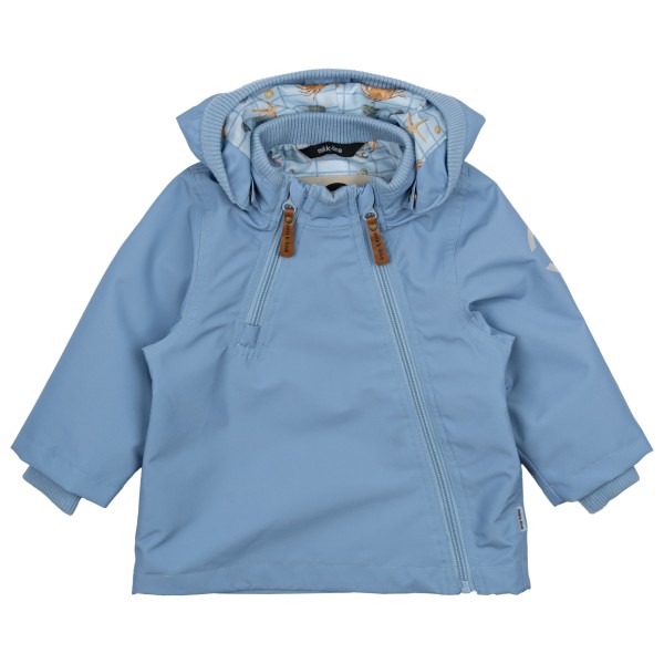 Mikk-Line - Kid's Polyester Baby Jacket - Freizeitjacke Gr 104;74;80;86;92;98 blau;rosa von Mikk-Line