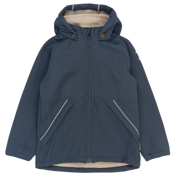 Mikk-Line - Kid's Softshell Jacket Recycled - Softshelljacke Gr 104;110;116;122;128;134;140;146;152 blau von Mikk-Line