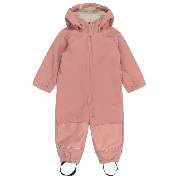 Mikk-Line - Kid's Softshell Suit Recycled Uni - Overall Gr 104 rosa von Mikk-Line