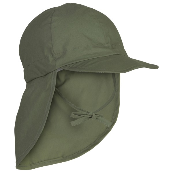 Mikk-Line - Kid's Summercap Long Neck Solid - Cap Gr 43 cm - 0-6 Months oliv Mikk-Line - Kid's Summercap Long Neck Solid - Cap Gr 43 cm - 0-6 Months oliv von Mikk-Line