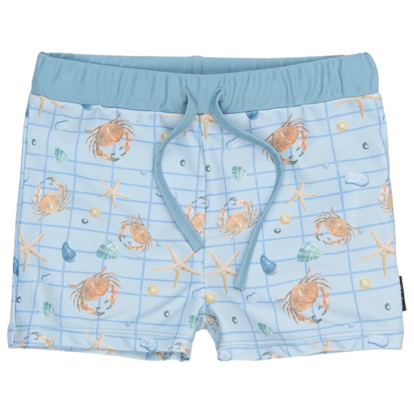 Mikk-Line - Kid's UV Swim Pant Recycled AOP - Badehose Gr 80/86 blau/grau von Mikk-Line
