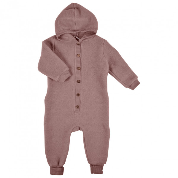 Mikk-Line - Kid's Wool Baby Suit with Hood - Overall Gr 104 braun von Mikk-Line