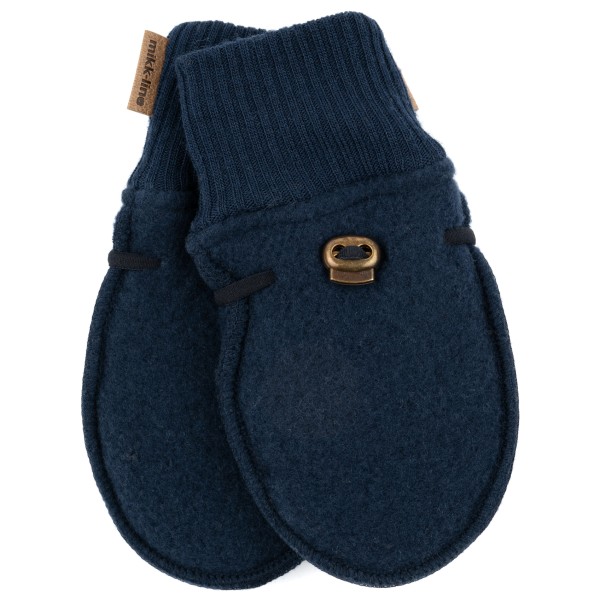 Mikk-Line - Kid's Wool Mittens - Handschuhe Gr 50/56;62/68;74/80 blau;braun;rosa/braun von Mikk-Line