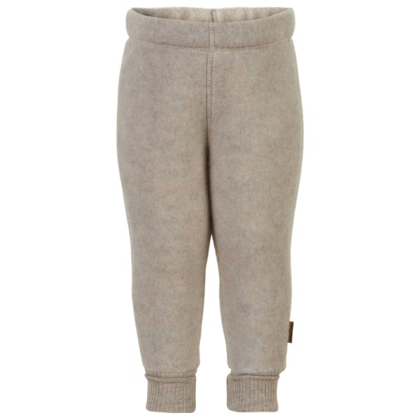 Mikk-Line - Kid's Wool Pants - Fleecehose Gr 104 beige von Mikk-Line