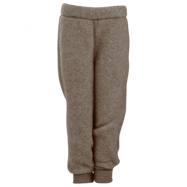 Mikk-Line - Kid's Wool Pants - Fleecehose Gr 104 braun von Mikk-Line