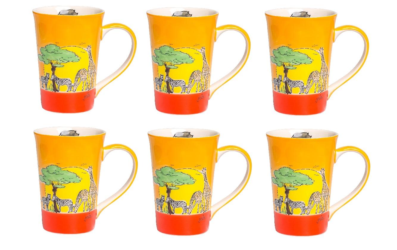 Mila Tasse »Afrika 350 ml, 6 Stü« von Mila