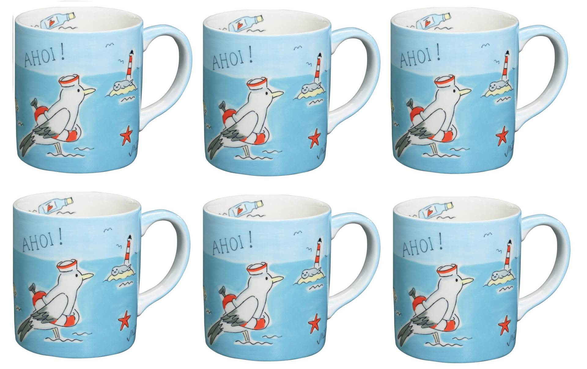 Mila Tasse »Ahoi 280 ml«, (6 tlg.) von Mila