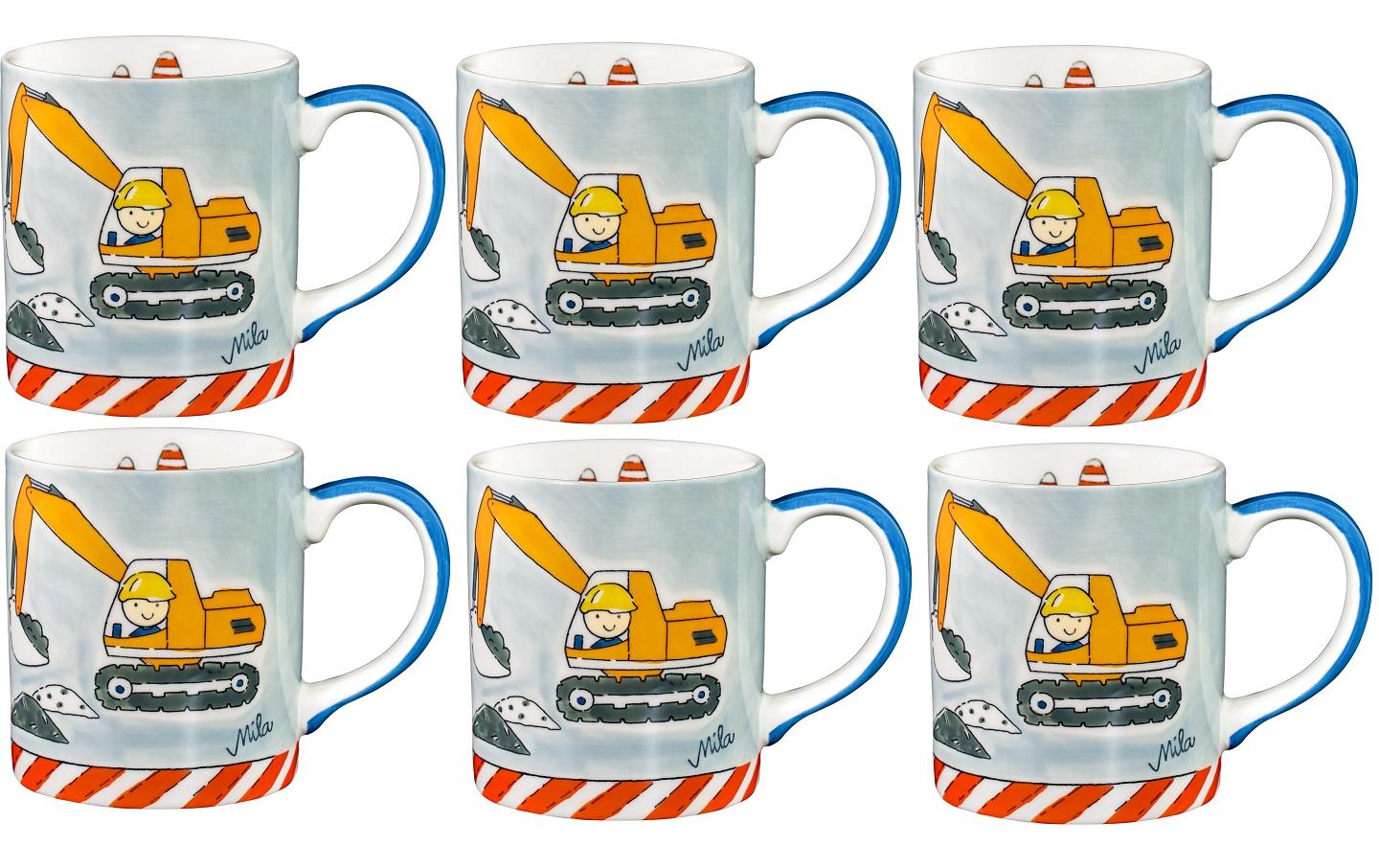 Mila Tasse »City Construction«, (6 tlg.) von Mila