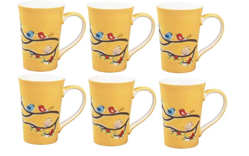 Mila Tasse »Lovley Birds 350 ml,« von Mila