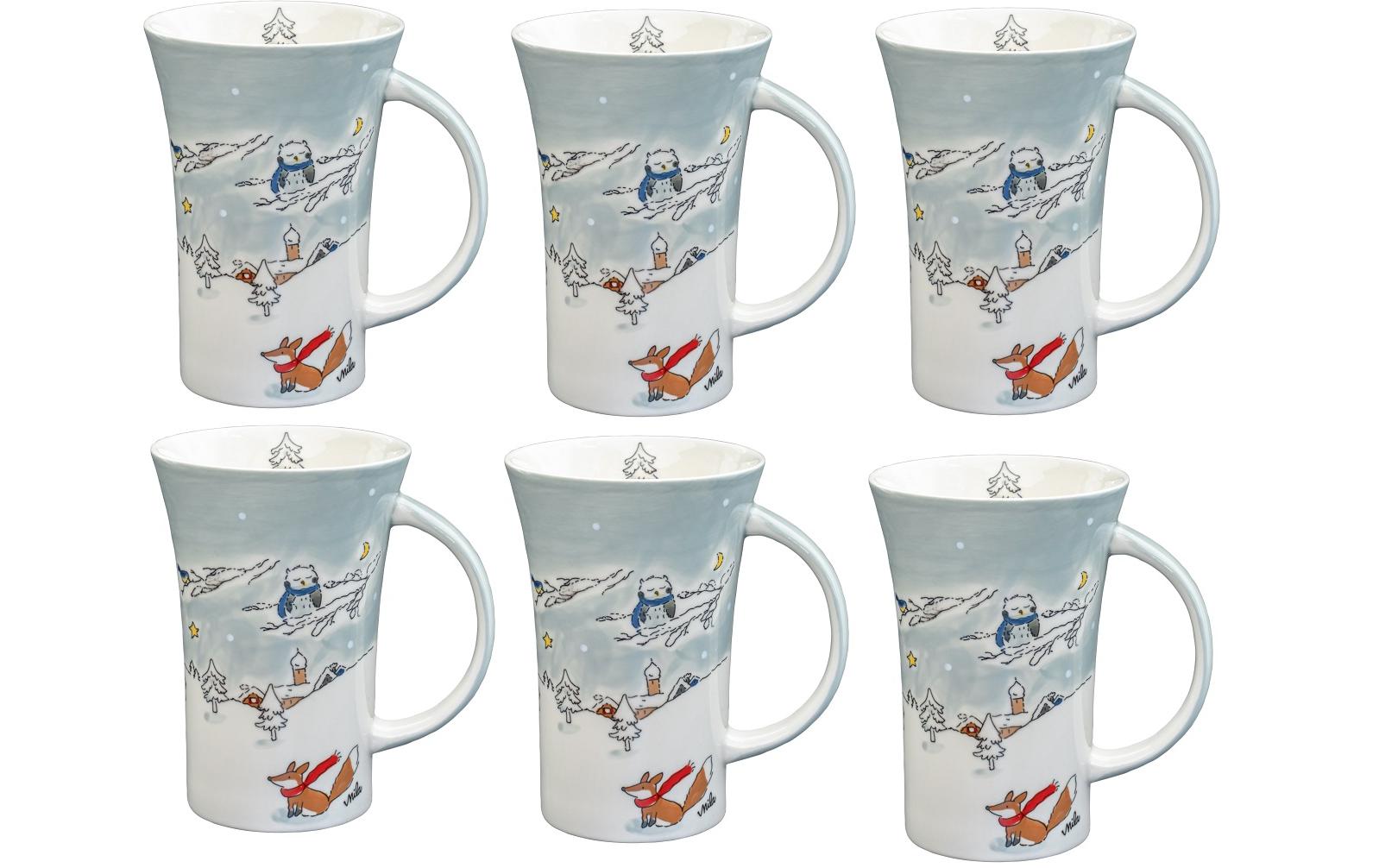 Mila Tasse »Magic Winter«, (6 tlg.) von Mila