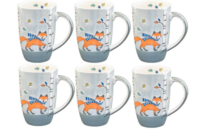 Mila Thermotasse »Scandic Fuchs 500«, (6 tlg.) von Mila