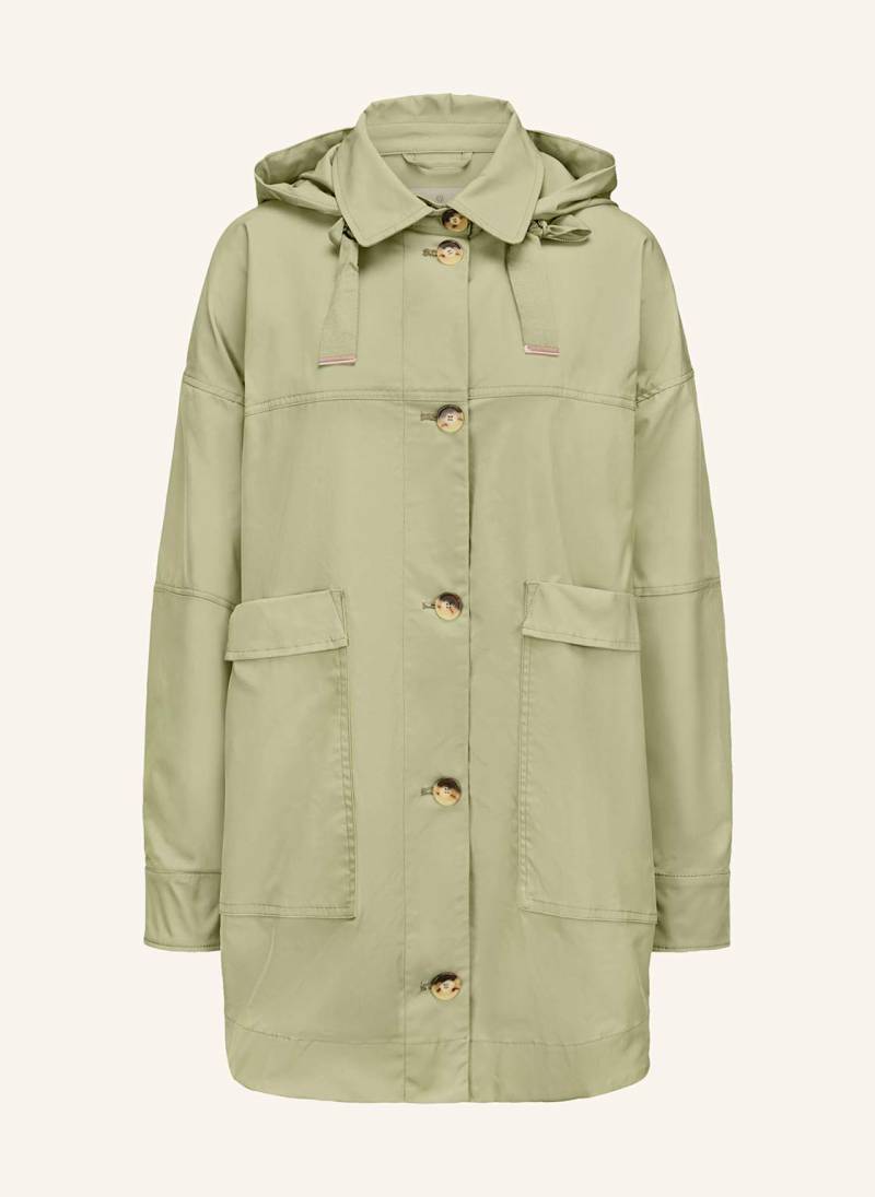 Milestone Fieldjacket Mskerri Mit Abnehmbarer Kapuze gruen von Milestone