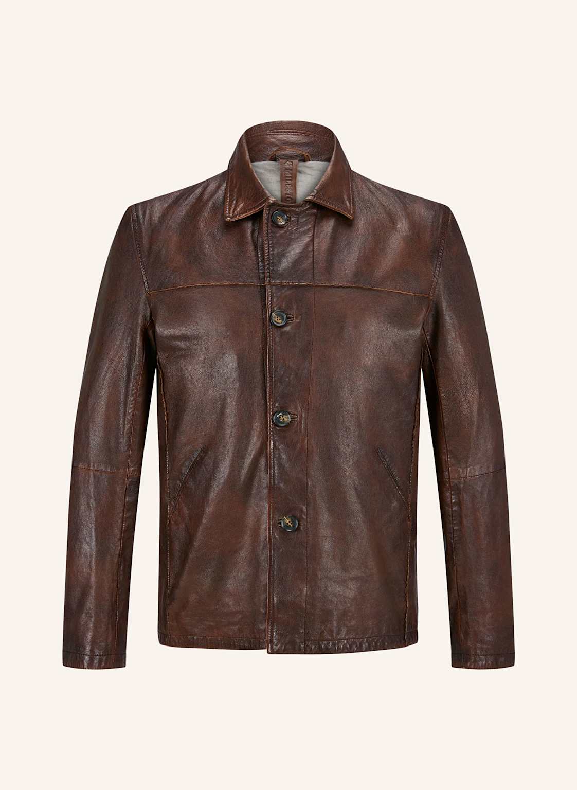 Milestone Lederjacke Mshampton braun Milestone Lederjacke Mshampton braun von Milestone