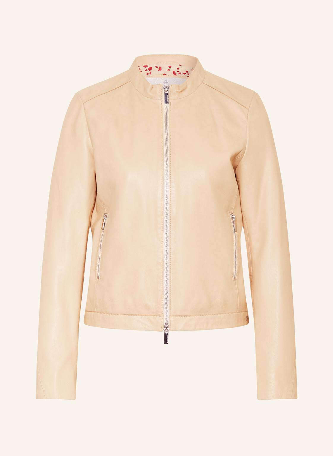 Milestone Lederjacke beige von Milestone