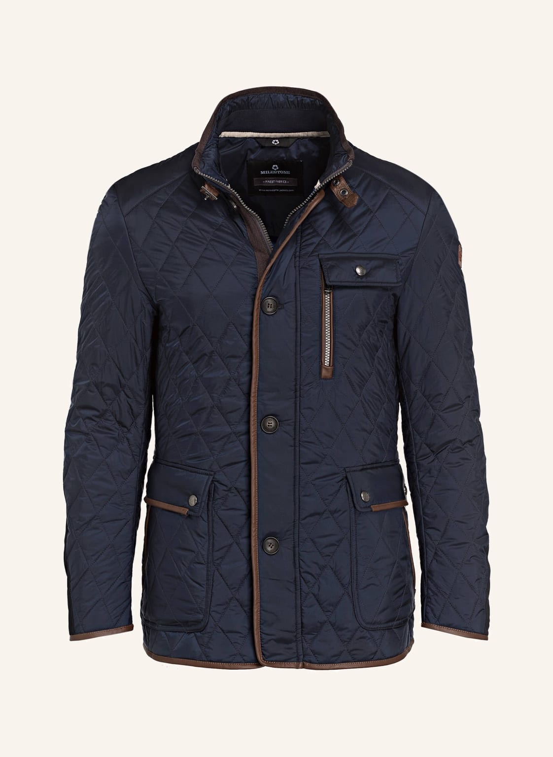 Milestone Steppjacke Ms-Leonido blau Milestone Steppjacke Ms-Leonido blau von Milestone