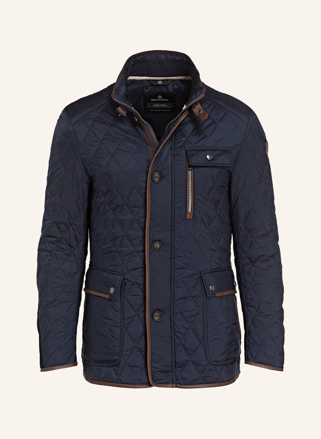 Milestone Steppjacke Ms-Leonido blau