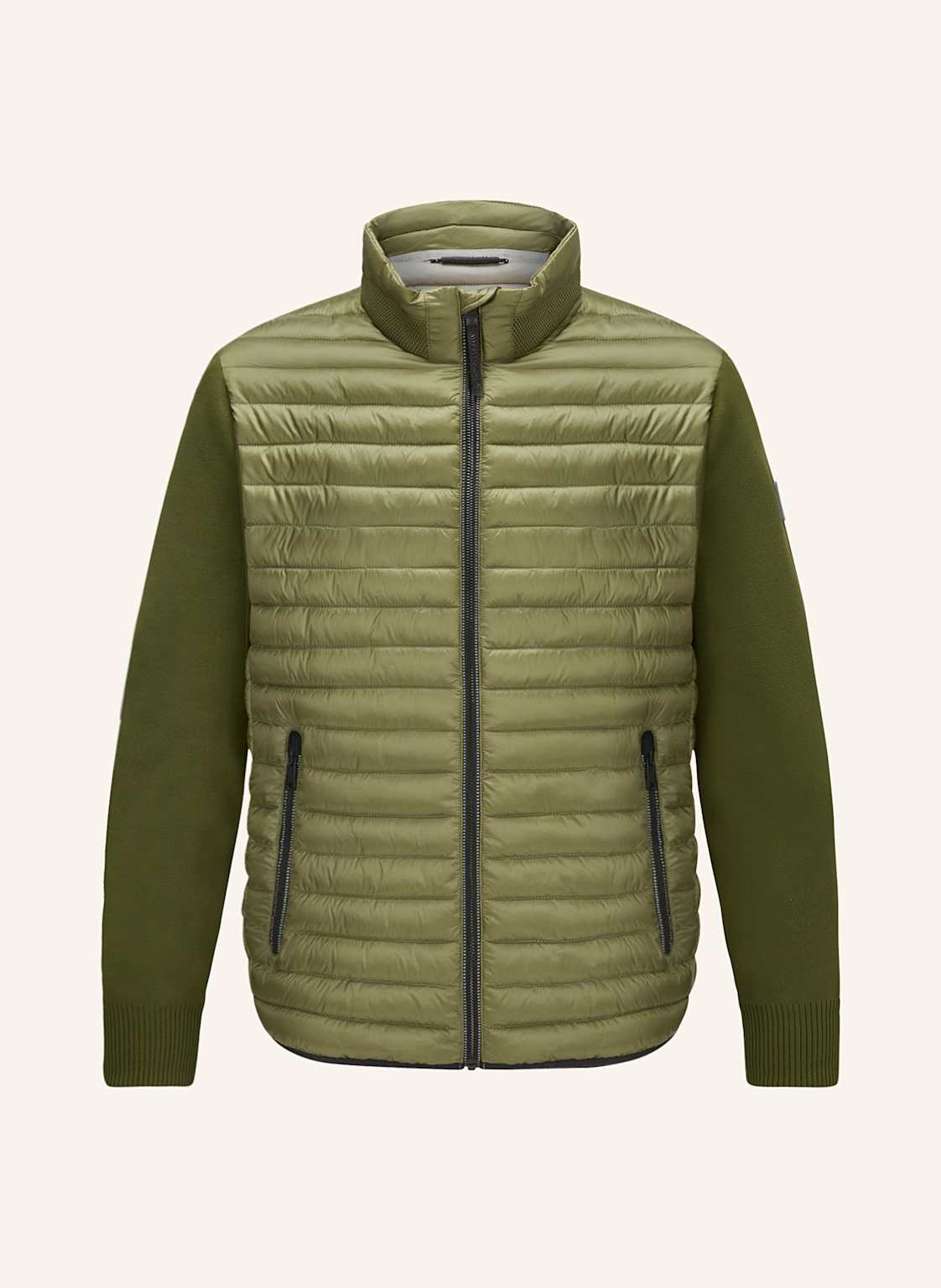 Milestone Steppjacke Msamarillo Im Materialmix gruen Milestone Steppjacke Msamarillo Im Materialmix gruen von Milestone