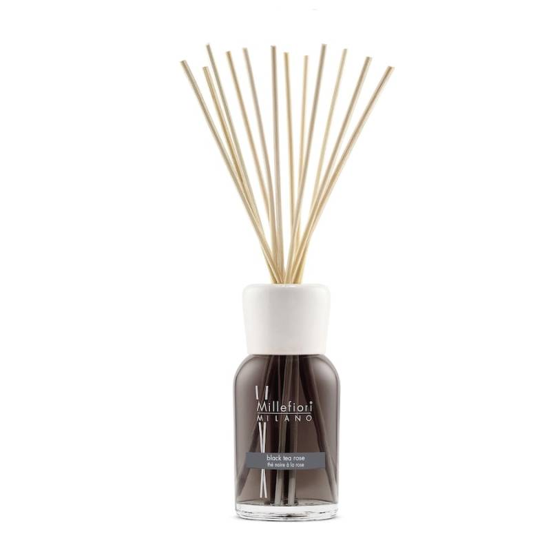 Millefiori MILANO  Millefiori MILANO Reed Diffuser Black Tea Rose raumduft 500.0 ml von Millefiori MILANO