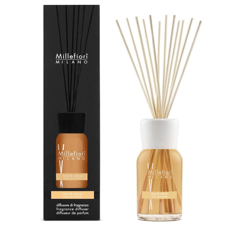 Millefiori MILANO  Millefiori MILANO Reed Diffuser Lime & Vetiver raumduft 500.0 ml von Millefiori MILANO