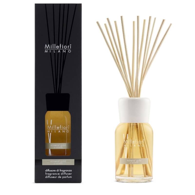 Millefiori MILANO  Millefiori MILANO Reed Diffuser Mineral Gold raumduft 500.0 ml von Millefiori MILANO