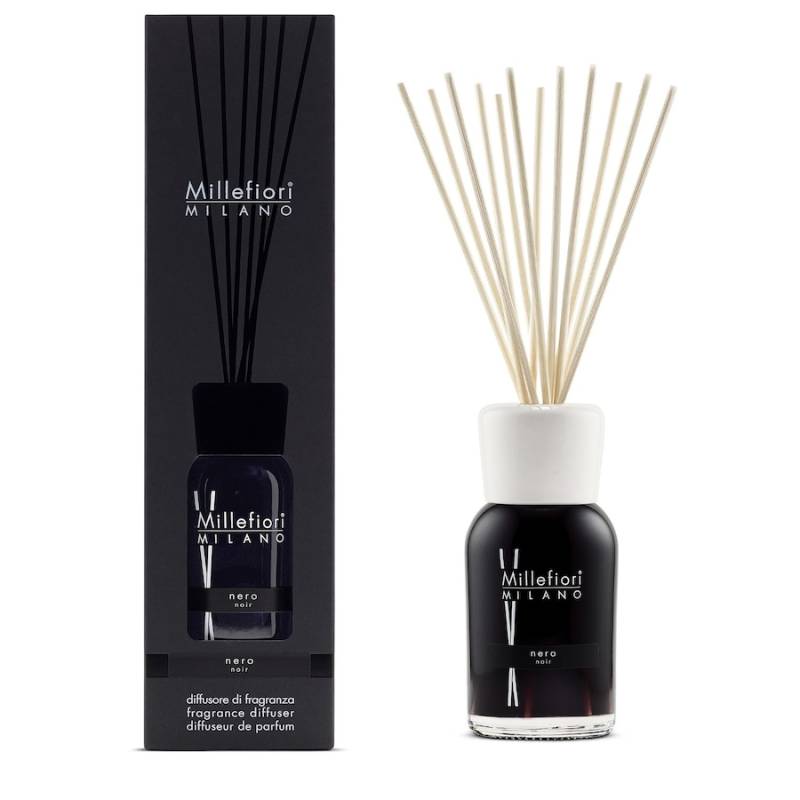 Millefiori MILANO  Millefiori MILANO Reed Diffuser Nero raumduft 500.0 ml von Millefiori MILANO