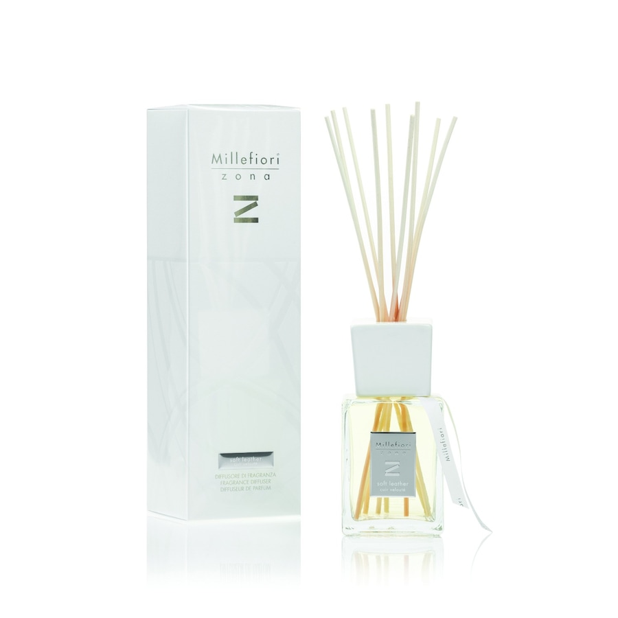 Millefiori MILANO ZONA Millefiori MILANO ZONA Reed Diffuser Soft Leather raumduft 500.0 ml von Millefiori MILANO