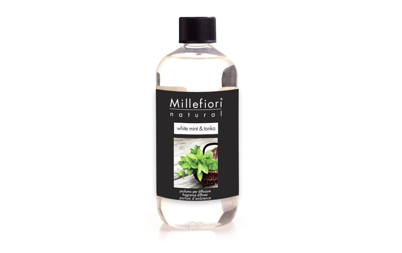 Millefiori Raumduft-Nachfüllflasche »Refill White Mint & Tonka« von Millefiori