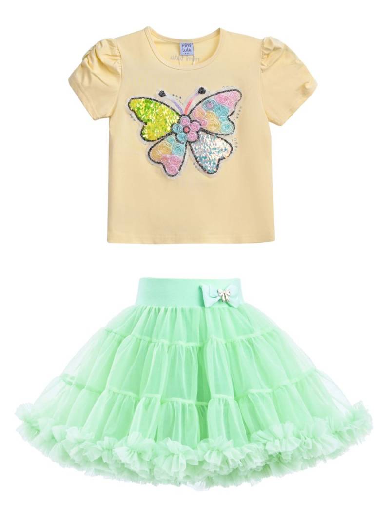 Mimi Tutu Abbey Butterfly skirt set - Yellow von Mimi Tutu