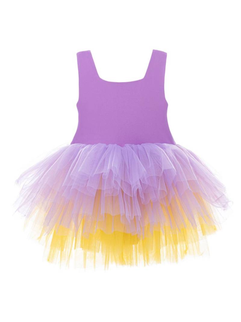 Mimi Tutu Monica square-neck tutu dress - Purple von Mimi Tutu