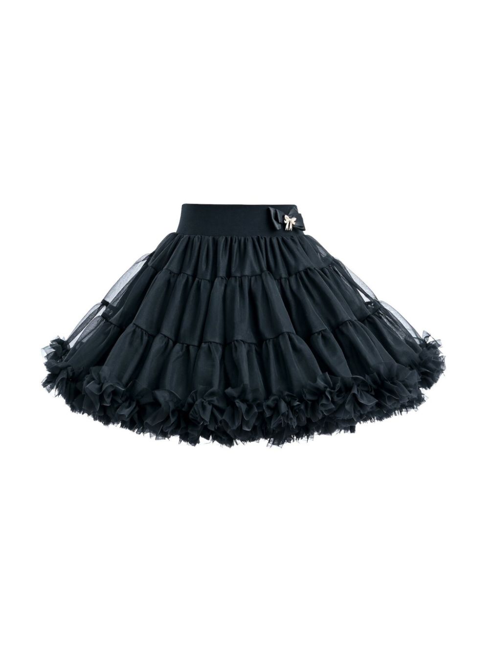 Mimi Tutu bow-detailing tulle skirt - Black von Mimi Tutu