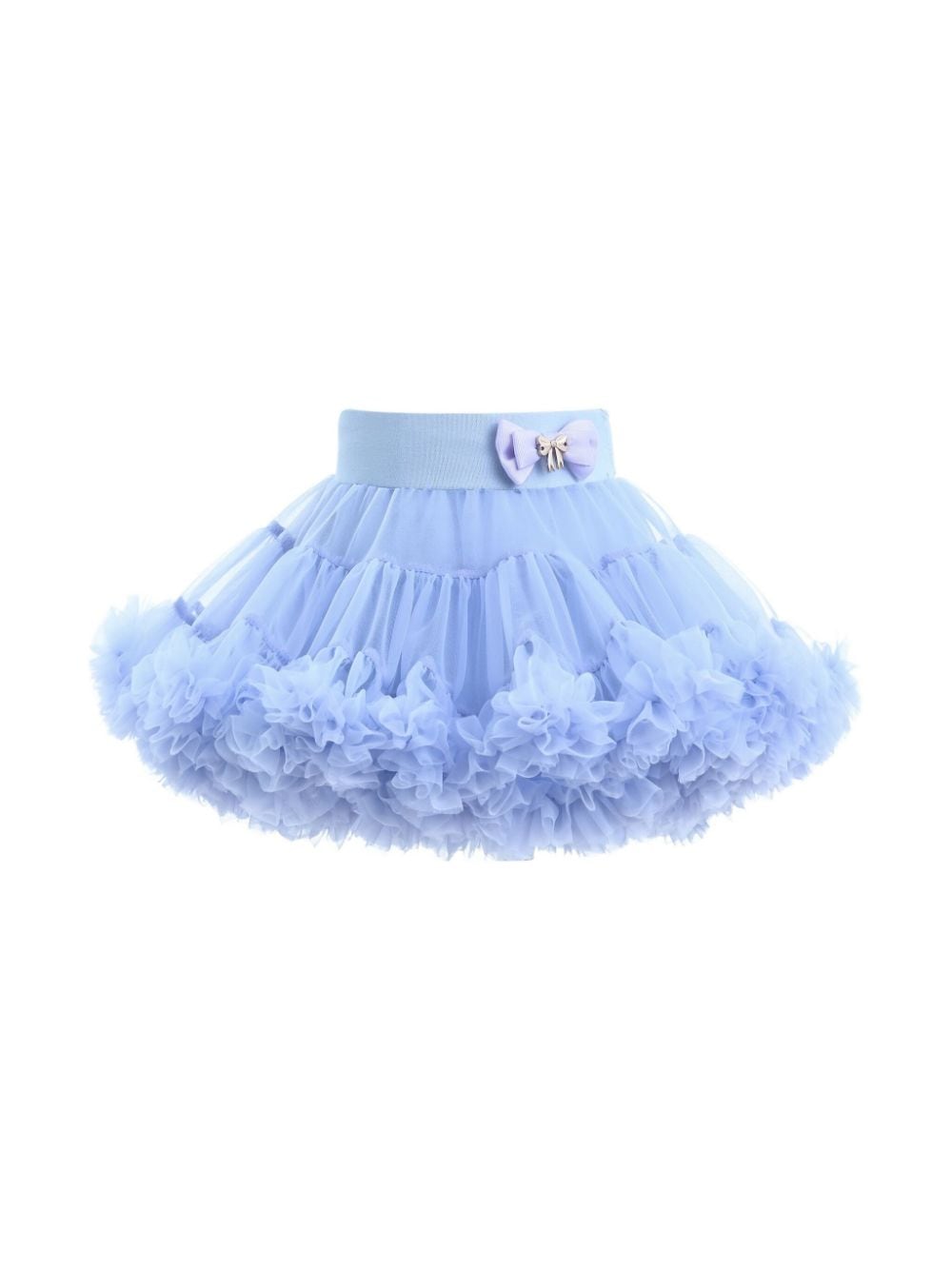 Mimi Tutu bow-detailing tulle skirt - Blue von Mimi Tutu