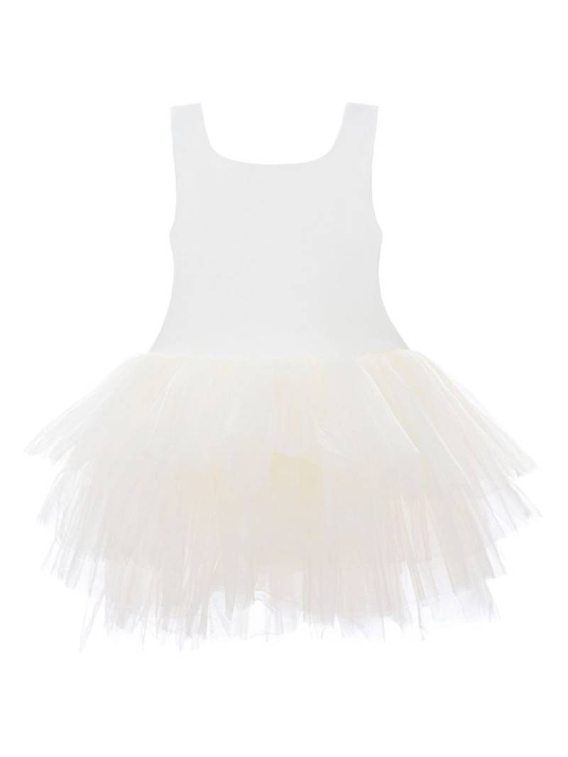 Mimi Tutu square-neck sleeveless tutu dress - White von Mimi Tutu