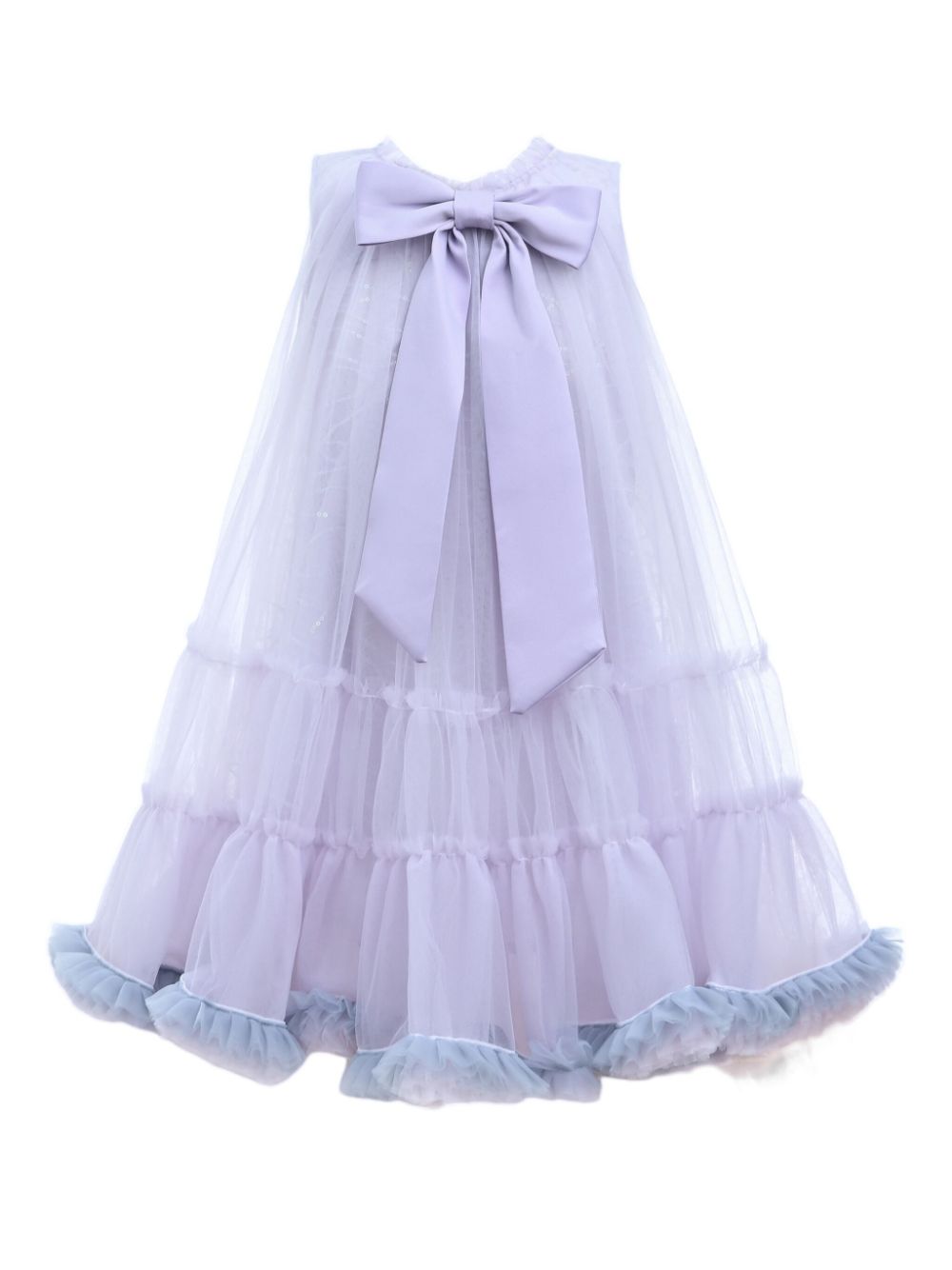 Mimi Tutu tulle-overlay frilled dress - Purple von Mimi Tutu