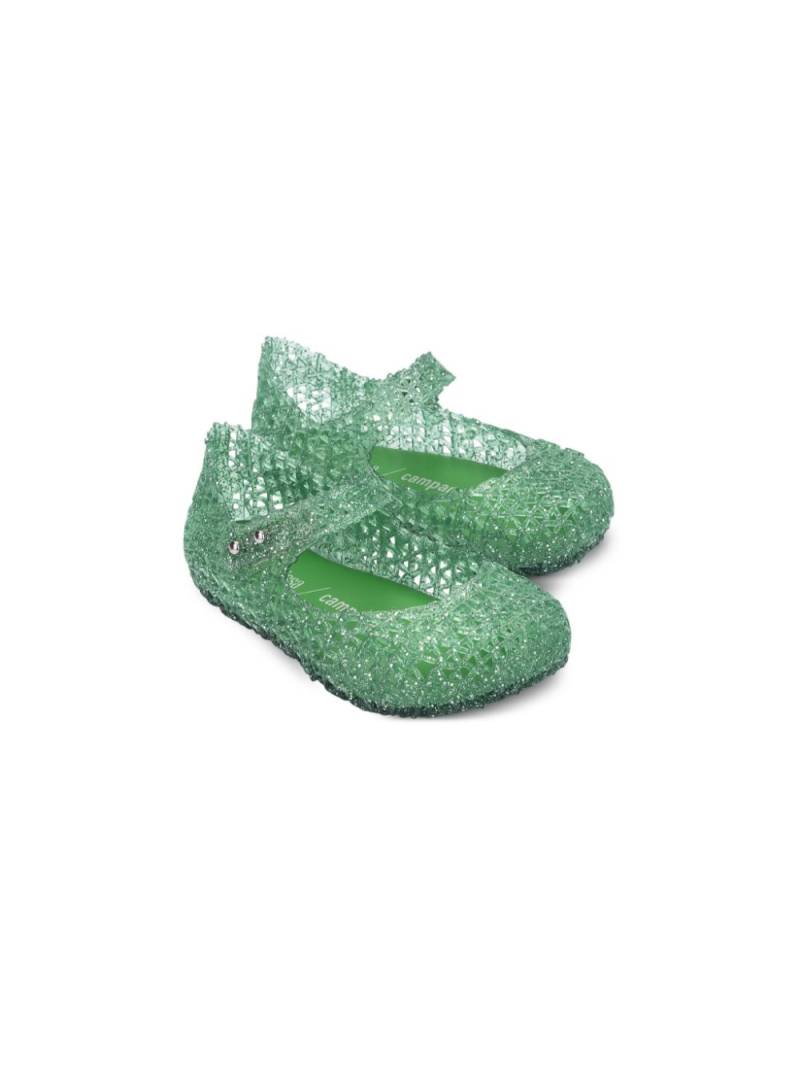 Mini Melissa Campana ballerina shoes - Green von Mini Melissa