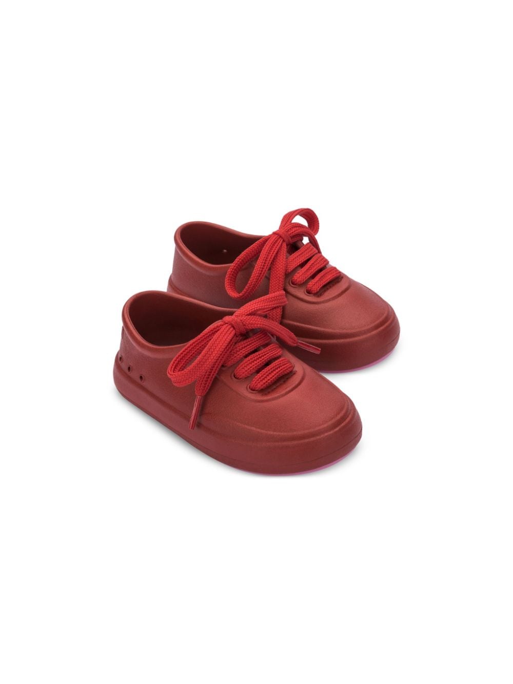 Mini Melissa Free Hug sneakers - Red von Mini Melissa