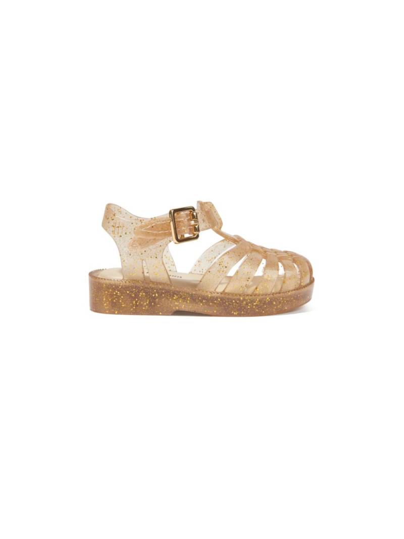 Mini Melissa Megan ballerina shoes - Gold von Mini Melissa