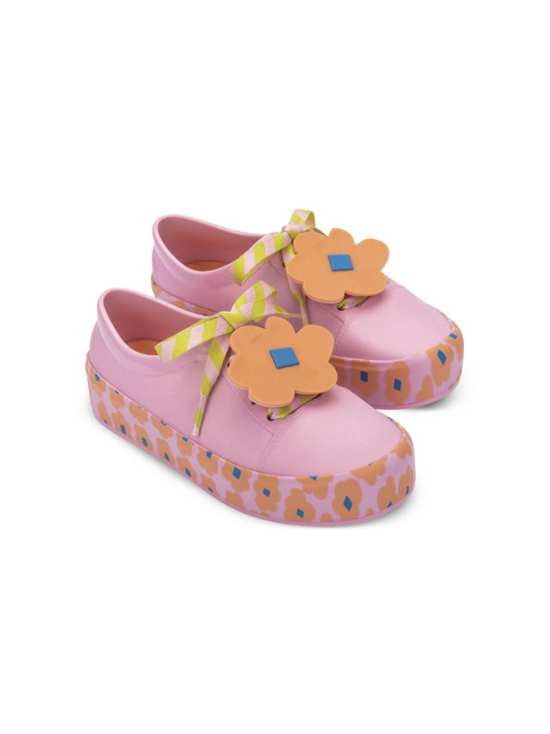 Mini Melissa Street Fabula sneakers - Pink von Mini Melissa