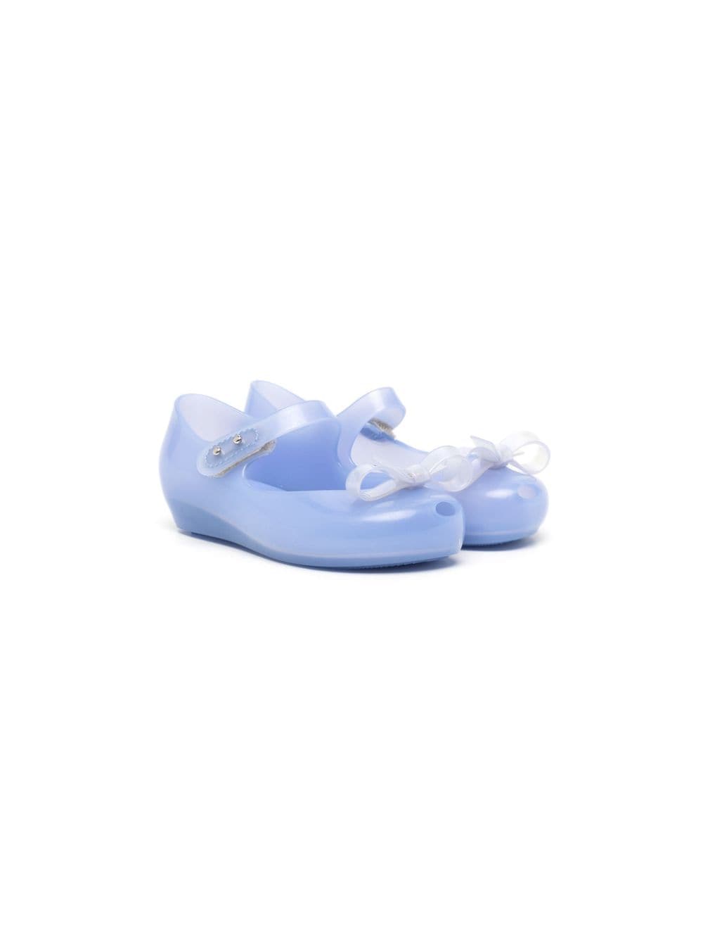 Mini Melissa Ultragirl Bow ballerina shoes - Blue von Mini Melissa